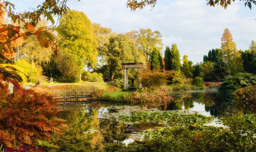 Cholmondeley Temple Water Garden